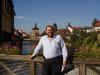 Picture of me on a bridge in Bamberg.